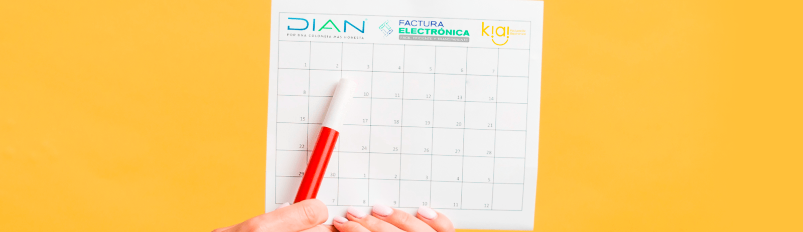 Conoce el nuevo calendario Facturación Electrónica DIAN 2020